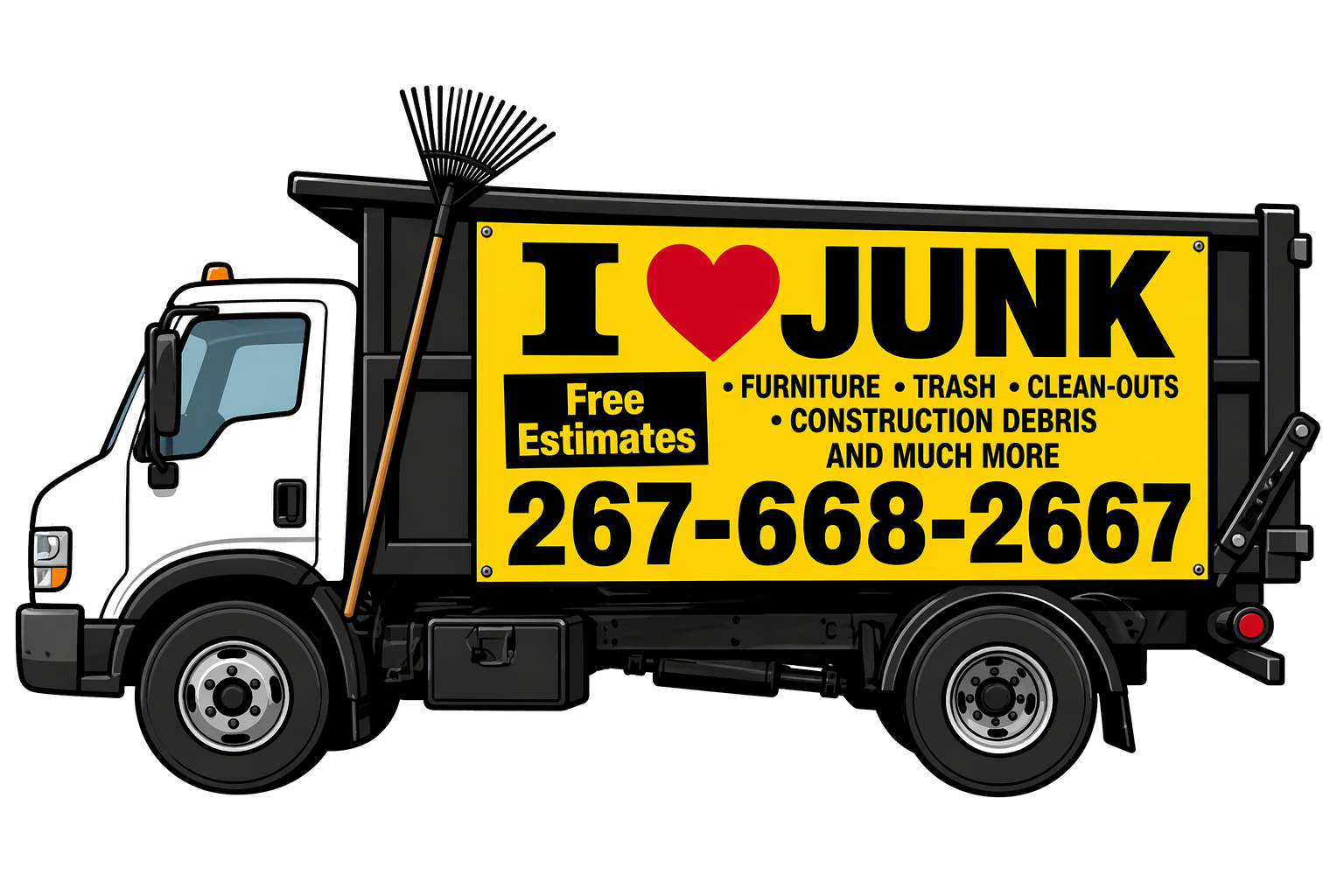 Steve Loves Junk truck — I Love Junk